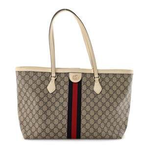 Gucci Gg Supreme Textured Calfskin Web #240667G14B